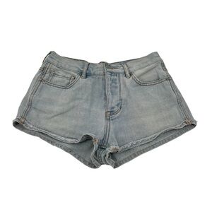 Brandy Melville Button Fly Jean Shorts Size 25 Women’s
